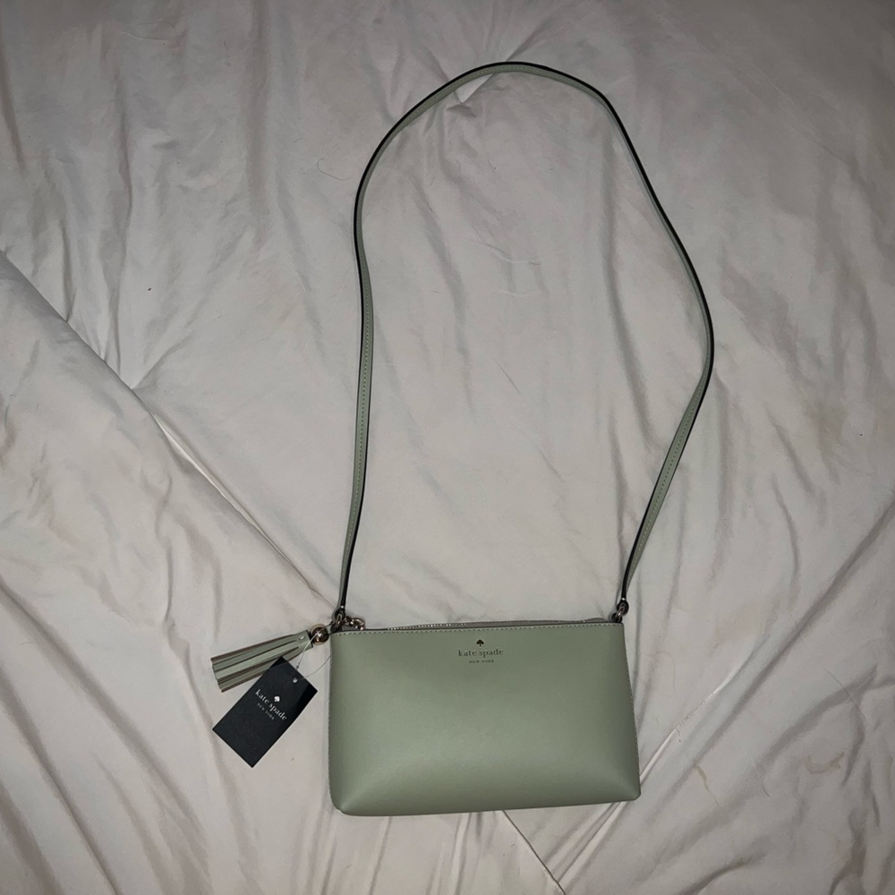 Kate Spade Ivy Street Amy Crossbody in Sage